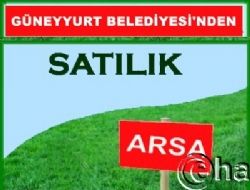 Gneyyurt Belediyesinden Satlk Arsa